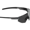 Occhiali da sole Bliz Matrix Old Transparent Black Smoke Silver Mirror