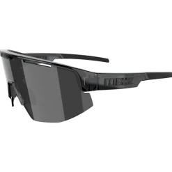 Occhiali da sole Bliz Matrix Old Transparent Black Smoke Silver Mirror