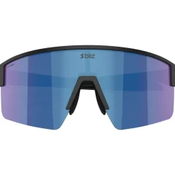 Occhiali da sole Bliz P004 Matte Black Smoke Blue Multi