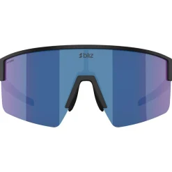 Occhiali da sole Bliz P004 Matte Black Smoke Blue Multi