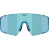 Occhiali da sole Bliz P003 Transparent Blue Smoke Ice Blue Multi