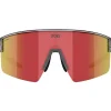 Occhiali da sole Bliz P004 Transparent Dark Grey Brown Red Multi