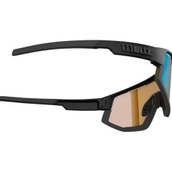 Occhiali da sole Bliz Vision Matt Black Grey Nano Optics Nordic Light Coral Orange Blue Mirror