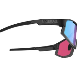 Occhiali da sole Bliz Vision Matt Black Grey Nano Optics Nordic Light Begonia Violet Blue Mirror