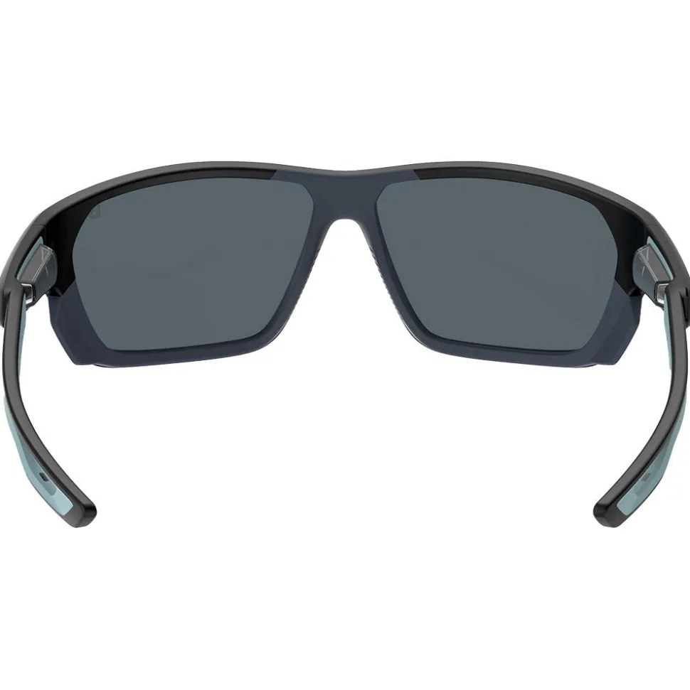 Occhiali da sole Bollé Airfin Matte Black Ocean Sky Blue Polarized