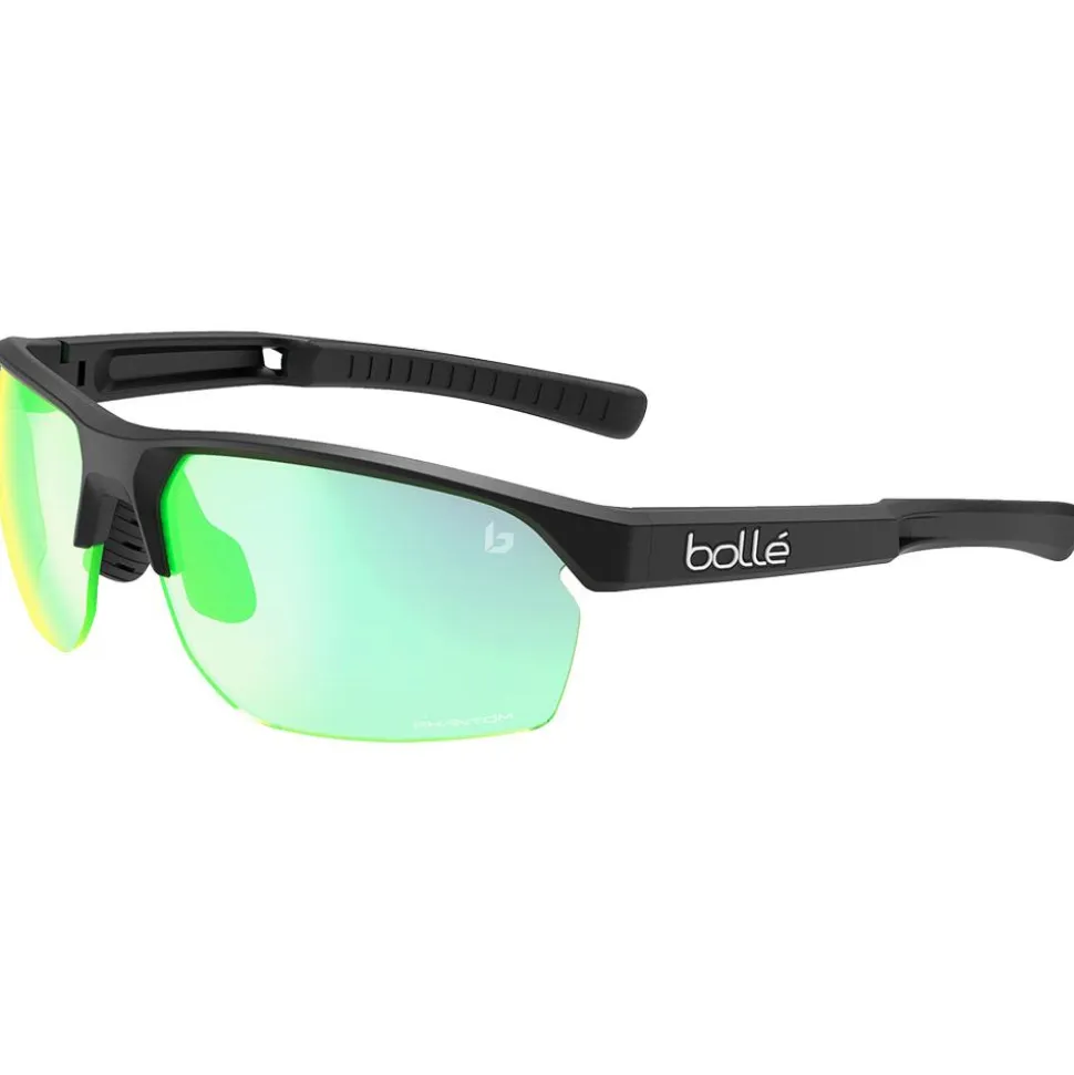 Occhiali da sole Bollé Victus S Black Matte Phantom Clear Green Photochromic