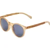 Occhiali da sole Cairn Hype Mat Transparent Biscuit Wood