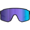 Occhiali da sole Cebe Outflow 2 Matt Black Cameleon Grey Purple Revo