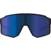 Occhiali da sole Cebe Outflow 2 Matt Black Polarized Grey Blue Revo