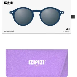 Occhiali da sole Izipizi Sun Kids #D Navy Blue Grey Polarized