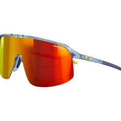 Occhiali da sole Julbo Density Translucide Brillant Bleu Jaune Reactiv 1-3 Light Amplifier