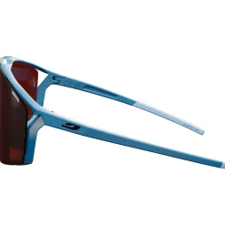 Occhiali da sole Julbo Edge Cover Mat Bleu Bleu Reactiv 0-4 High Contrast