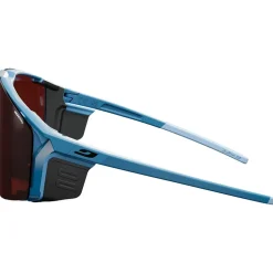 Occhiali da sole Julbo Edge Cover Mat Bleu Bleu Reactiv 0-4 High Contrast