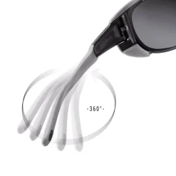 Occhiali da sole Julbo Explorer 2.0 Translucide Noir Bleu Reactiv 0-4 High Contrast