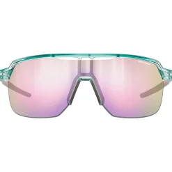 Occhiali da sole Julbo Frequency Translucide Brillant Vert Clair Rose Spectron 3