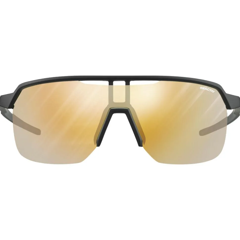 Occhiali da sole Julbo Frequency Mat Noir Gris Reactiv Light Amplifier 1-3