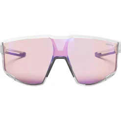 Occhiali da sole Julbo Fury Mat Blanc Gris Translucide Reactiv High Contrast 1-3