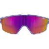 Occhiali da sole Julbo Fury Mini Translucide Brillant Lila Lila Mat Spectron 3