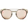 Occhiali da sole Julbo Legacy Translucide Brillant Rose Or Beige Reactiv 1-3 Glare Control