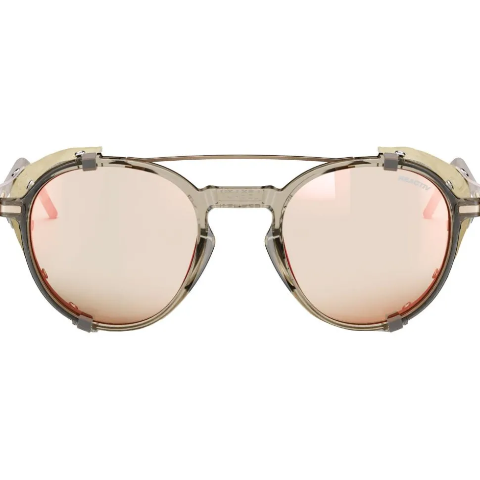 Occhiali da sole Julbo Legacy Translucide Brillant Rose Or Beige Reactiv 1-3 Glare Control
