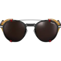 Occhiali da sole Julbo Legacy Translucide Brillant Noir Rouge Marron Reactiv 2-4 Polarized