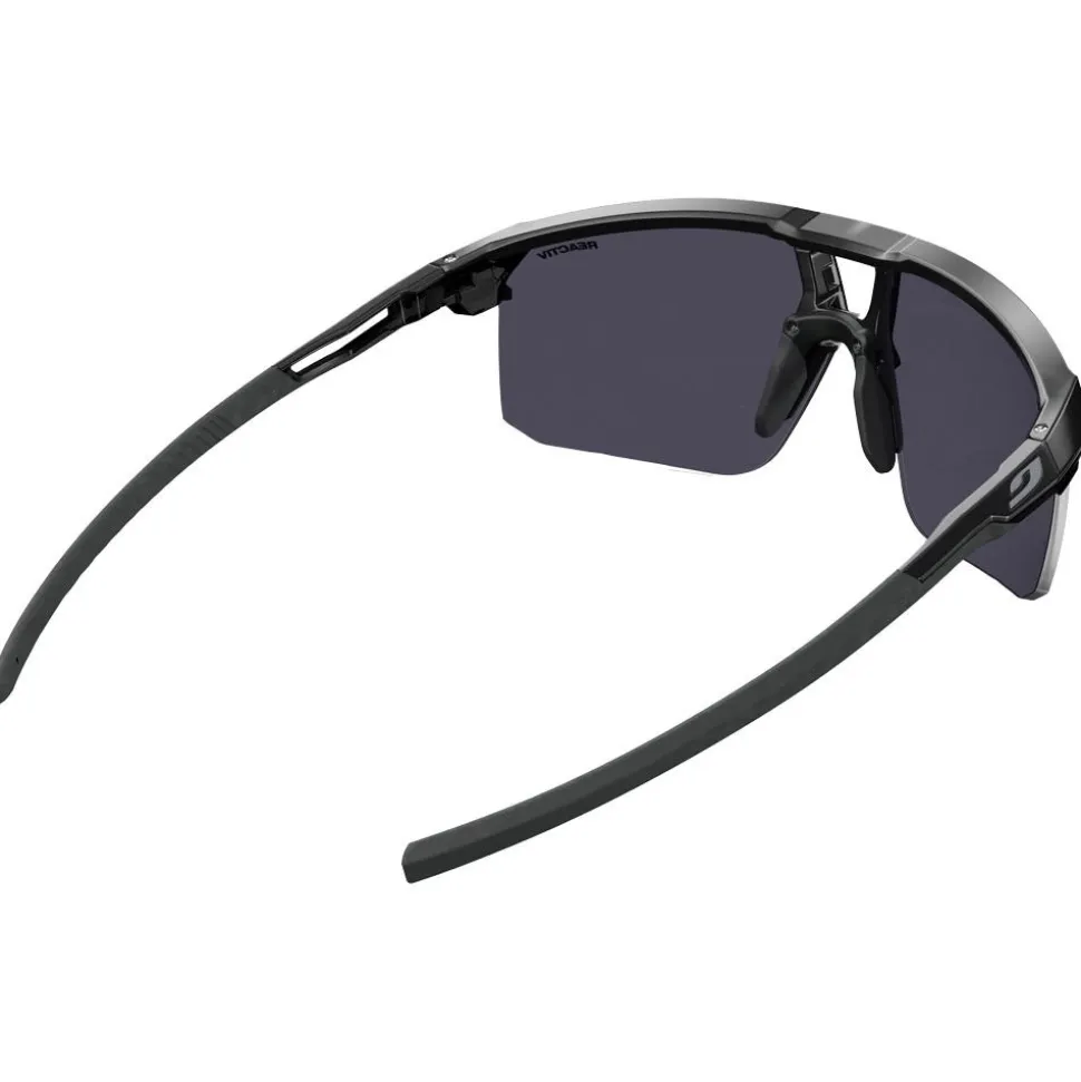 Occhiali da sole Julbo Liry Brillant Noir Gris Foncé Translucide Brillant Reactiv 1-3 Light Amplifier
