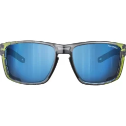 Occhiali da sole Julbo Shield M Noir Translucide Brillant Jaune Spectron Hd 4 Polarized