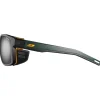 Occhiali da sole Julbo Shield Translucide Mat Vert Foncé Orange Spectron 4