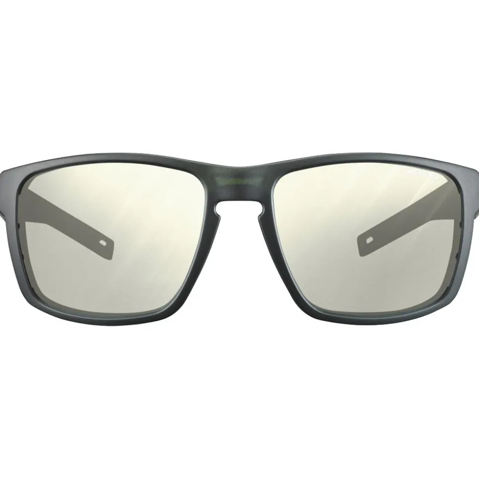 Occhiali da sole Julbo Shield Translucide Mat Noir Bleu Reactiv High Contrast 0-4
