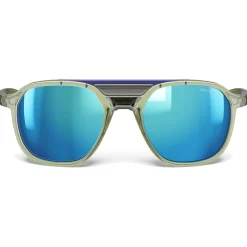 Occhiali da sole Julbo Slack Cover Translucide Brillant Vert Army Gris Spectron Hd 4 Polarized