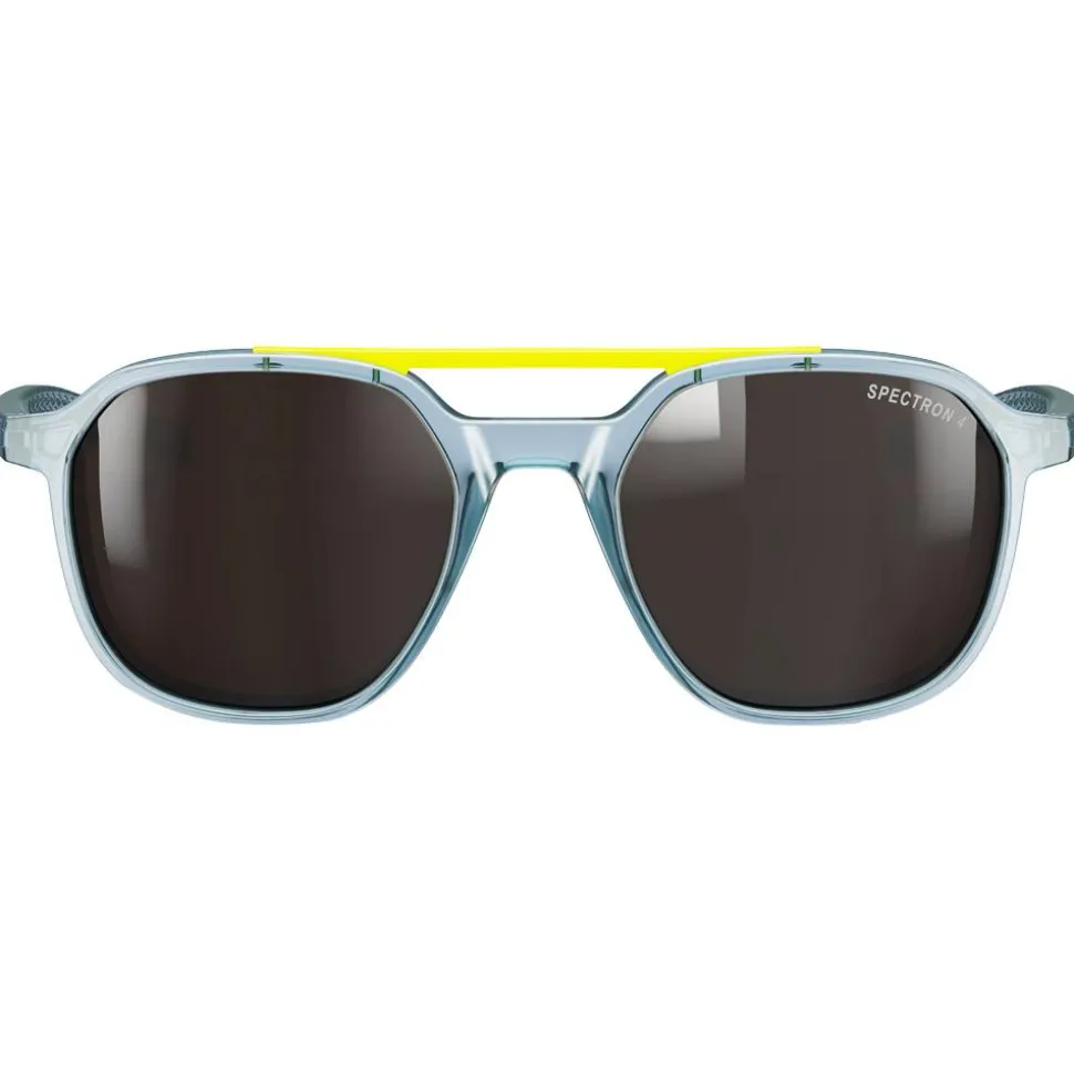 Occhiali da sole Julbo Slack Cover Translucide Brillant Bleu Rose Fluo Spectron 4
