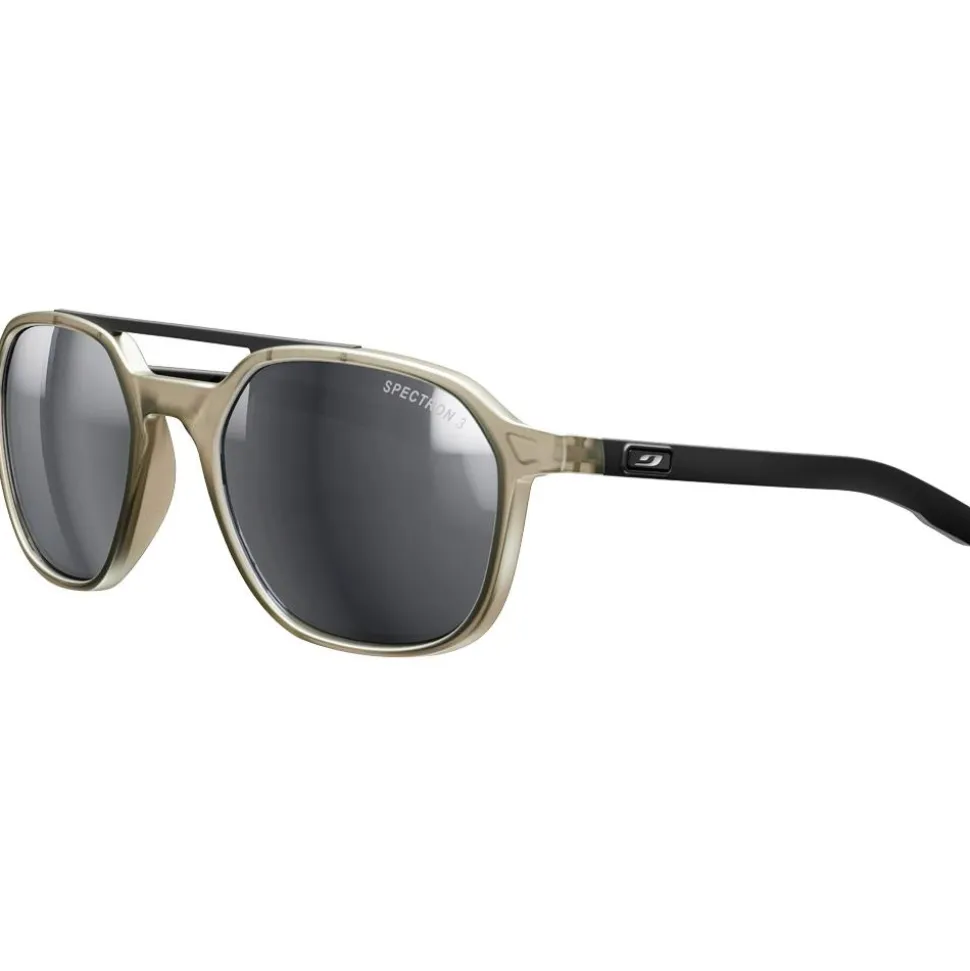 Occhiali da sole Julbo Slack Cover Translucide Brillant Beige Noir Spectron 3