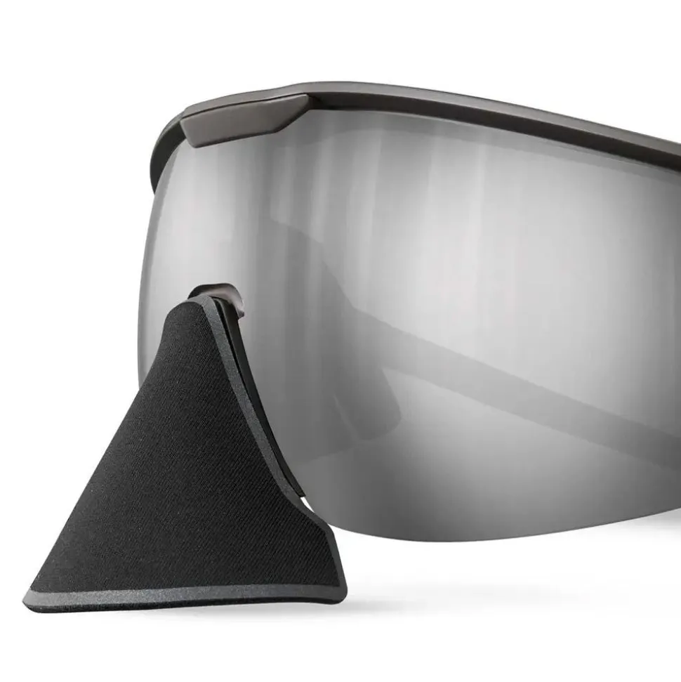 Occhiali da sole Julbo Ultimate Cover Mat Noir Orange Fluo Spectron 4