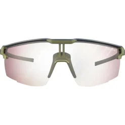 Occhiali da sole Julbo Ultimate Mat Gris Foncé Vert Army Reactiv 0-3 High Contrast