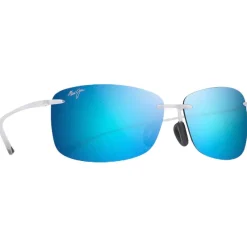 Occhiali da sole Maui Jim Akau Crystal Matte Mauipure Lt Blue Hawai