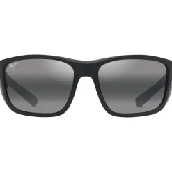Occhiali da sole Maui Jim Amberjack Noir Mat Neutral Grey Mineral Superthin
