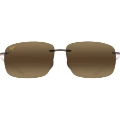 Occhiali da sole Maui Jim Breakwall Noir Brillant Bronze