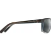 Occhiali da sole Maui Jim Byron Bay Marlin Gris Neutre Minéral SuperThin