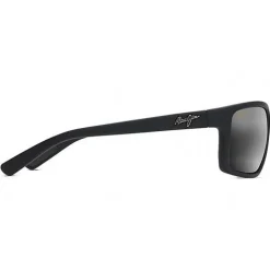 Occhiali da sole Maui Jim Byron Bay Black Matte Rubber Grey