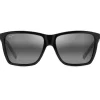 Occhiali da sole Maui Jim Cruzem Black Gloss Neutral Grey