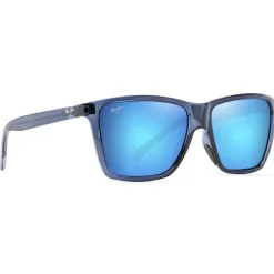 Occhiali da sole Maui Jim Cruzem Dark Translucent Blue Blue Hawaii