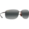 Occhiali da sole Maui Jim Hema Matte Tortoise Gris Neutre MauiPure Lt