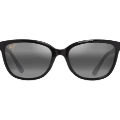 Occhiali da sole Maui Jim Honi Noir Brillant Neutral Grey Minéral Superthin