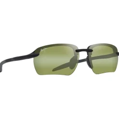 Occhiali da sole Maui Jim Hookipa Ultra G Asian Fit Matte Black Maui Ht MauiUltra