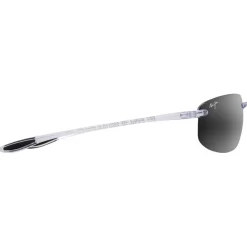 Occhiali da sole Maui Jim Hookipa Shiny Crystal Neutral Grey MauiPure