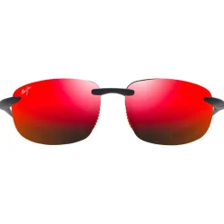 Occhiali da sole Maui Jim Hookipa Ultra Matte Solid Dark Blue Hawaii Lava MauiUltra