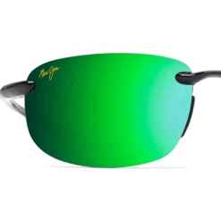 Occhiali da sole Maui Jim Hookipa Noir Brilliant MauiGreen MauiBrilliant