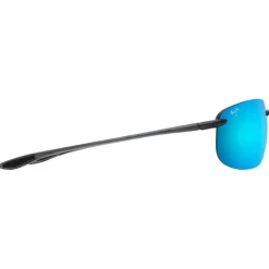Occhiali da sole Maui Jim Ho'okipa Xlarge Gris Translucide Blue Hawaii MauiPure