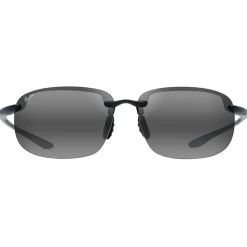 Occhiali da sole Maui Jim Ho'okipa Xlarge Noir Brillant Neutral Grey MauiPure