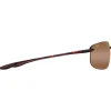 Occhiali da sole Maui Jim Ho'okipa Xlarge Ecaille Hcl Bronze MauiPure
